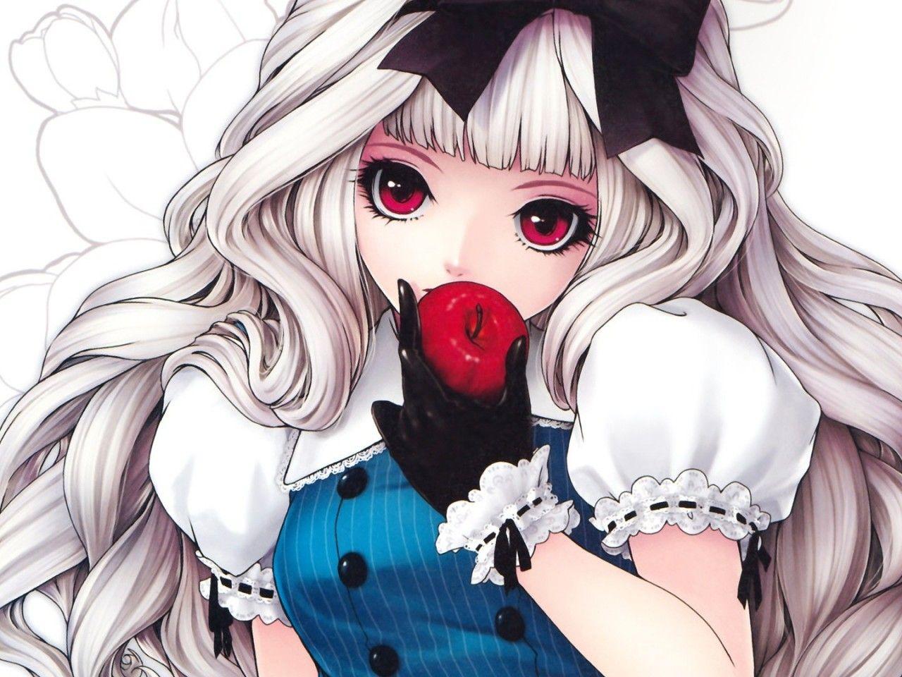 1280x960 Cute Anime Girl iPad Wallpaper