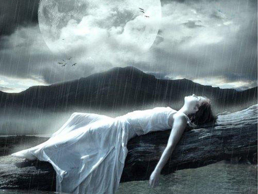 1024x768 Alone Girl Sad Wallpaper