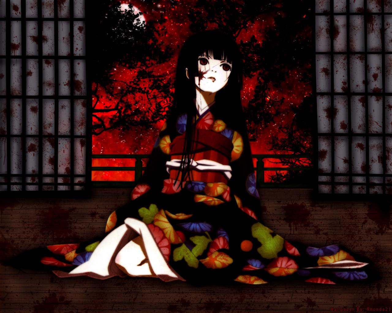 1280x1024 Jigoku Shoujo Wallpaper: Lost Innocence