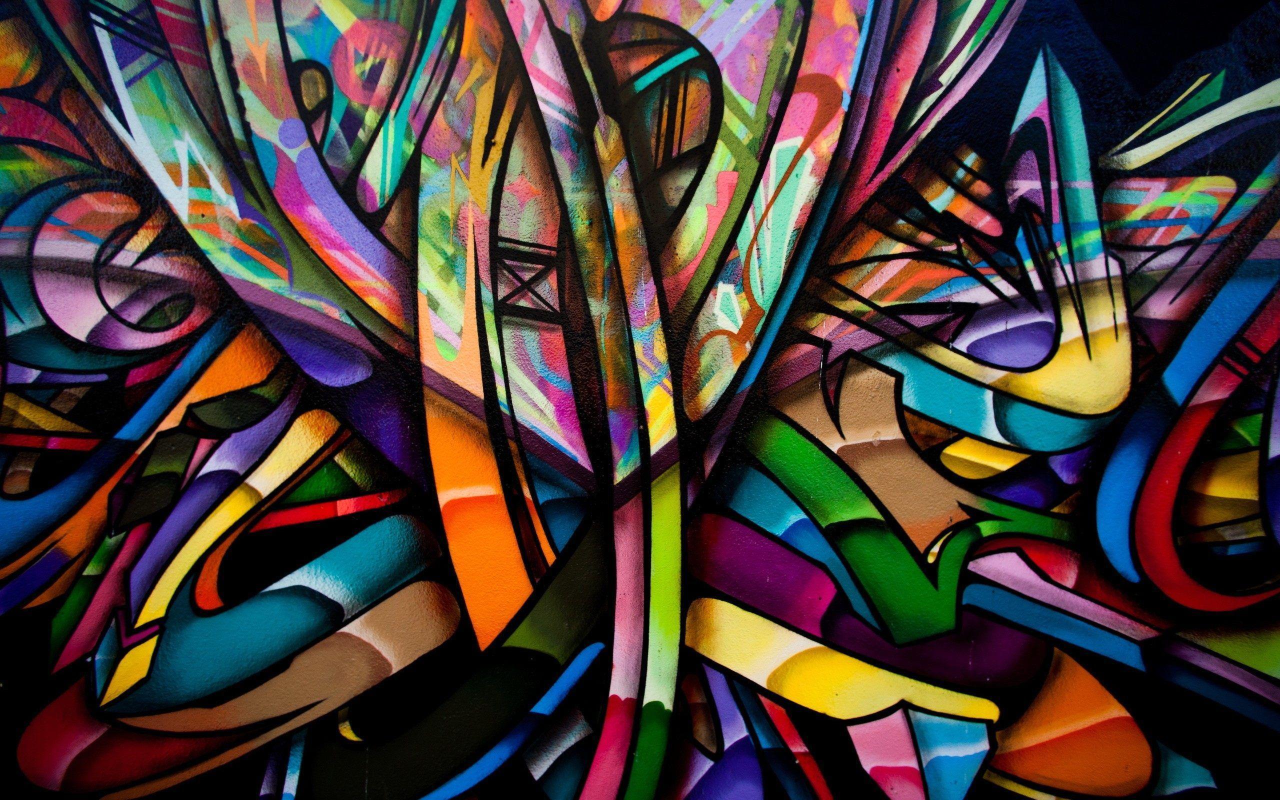 2560x1600 Background Graffiti