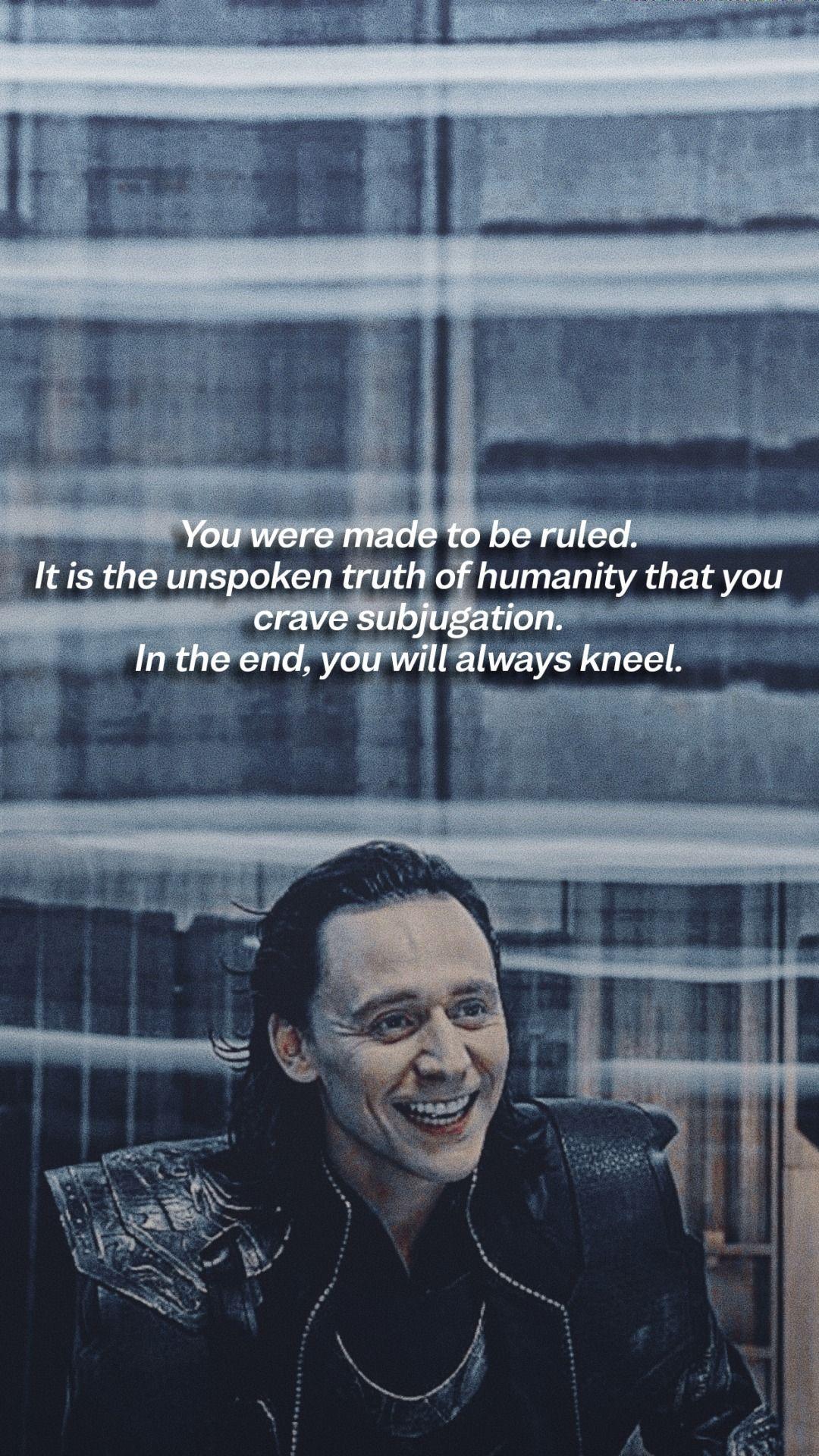 1080x1920 Loki Quotes Wallpaper