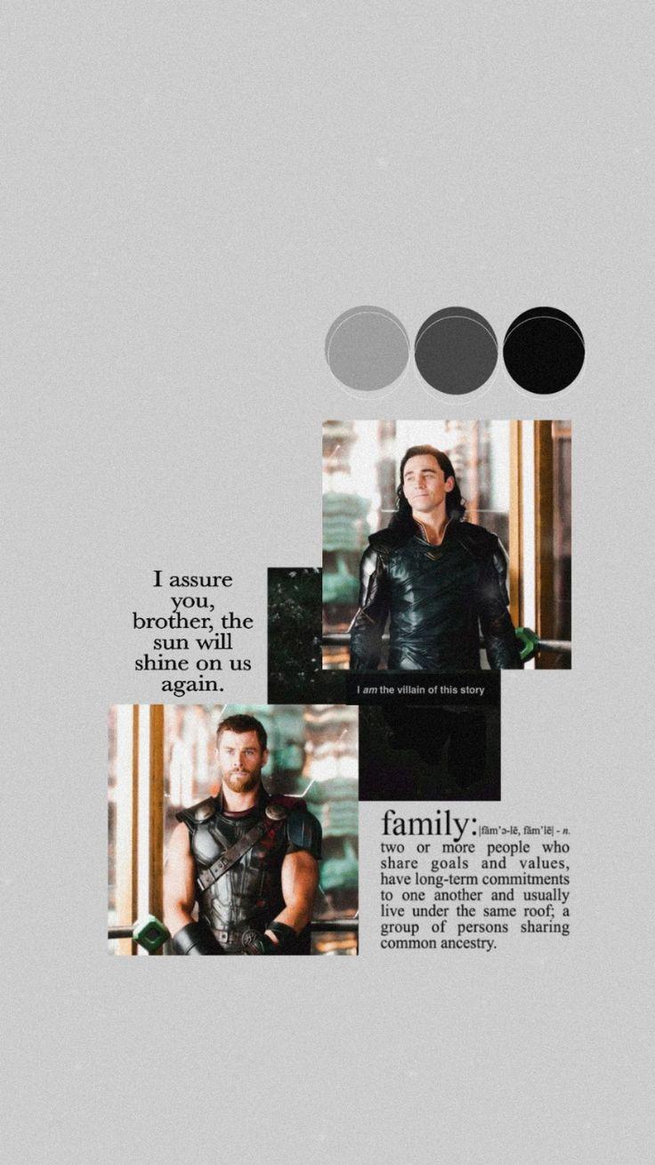 736x1308 Loki & Thor. Loki wallpaper, Thor wallpaper, Loki aesthetic