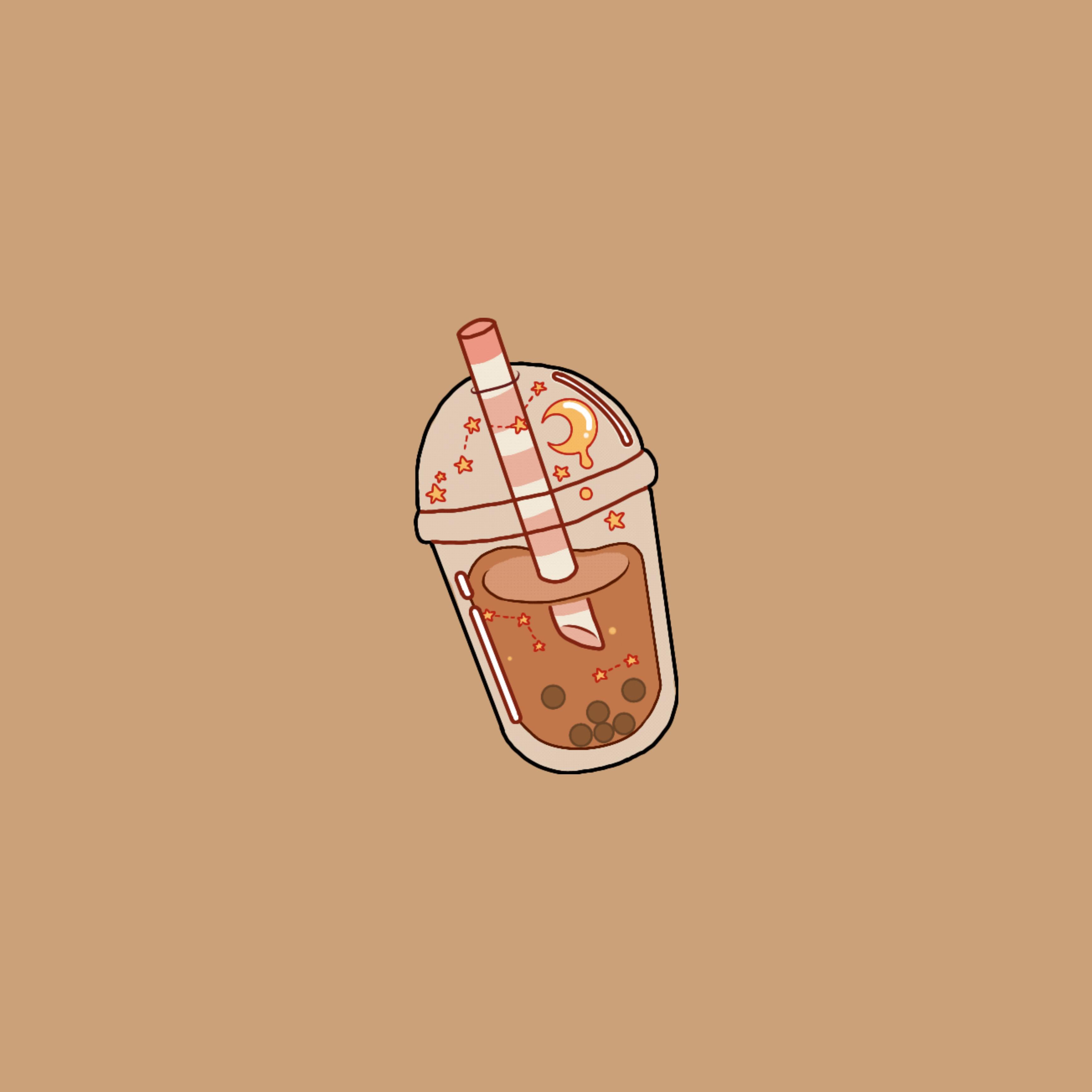 Cute Boba posted by Ryan Simpson boba kawaii HD phone wallpaper  Pxfuel