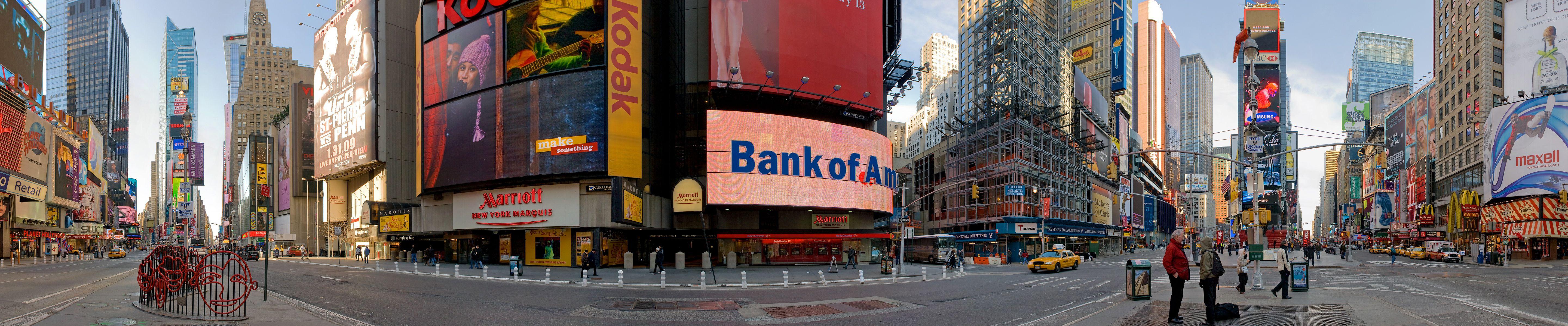 5760x1200 More New York Triple Screen Multi Monitor Wallpaper 5760×1200