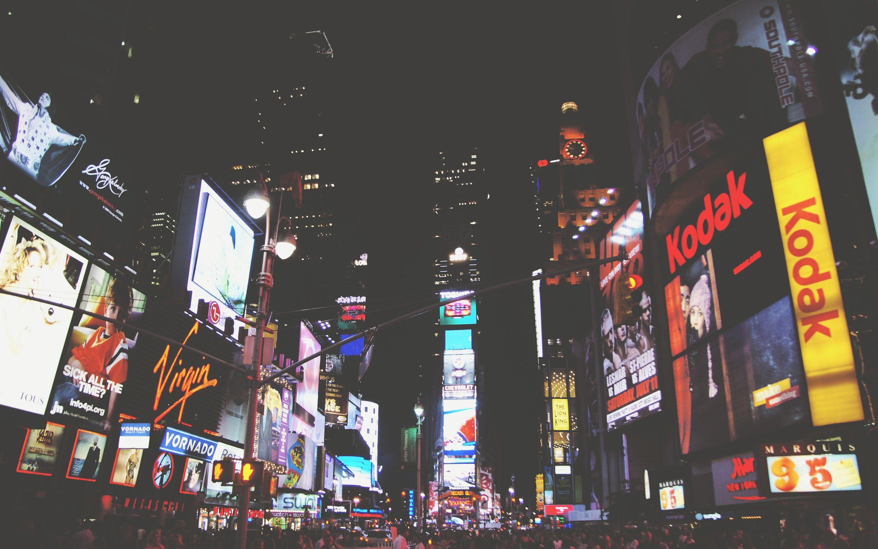 2880x1800 city new york city time square wallpaper and background