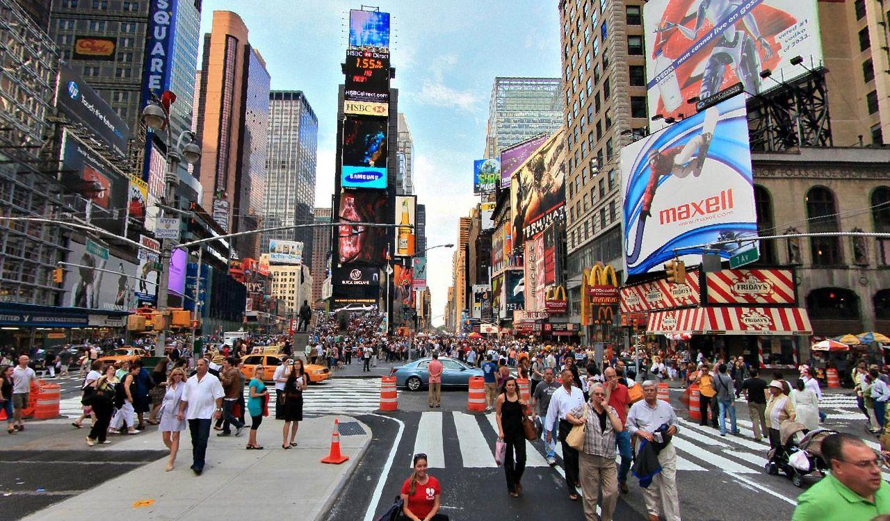 1280x750 Times Square Wallpaper