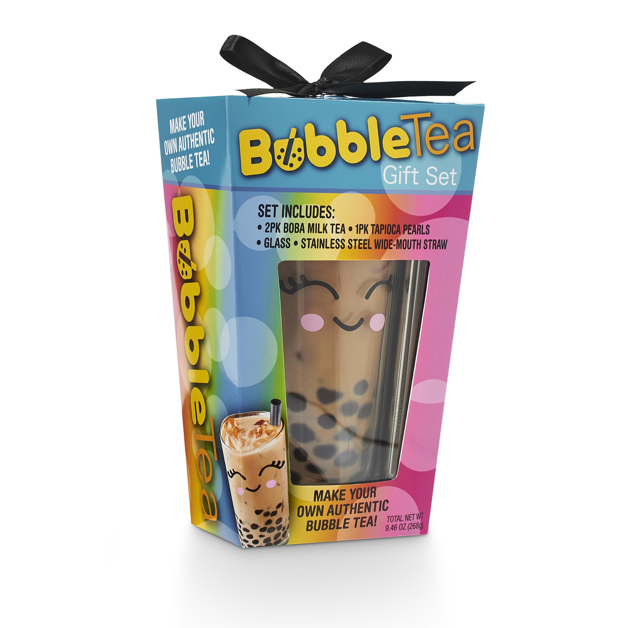 2000x2000 Bubble Tea with Stainless Steel Straw Holiday gift set 9.4oz. 5 Piece