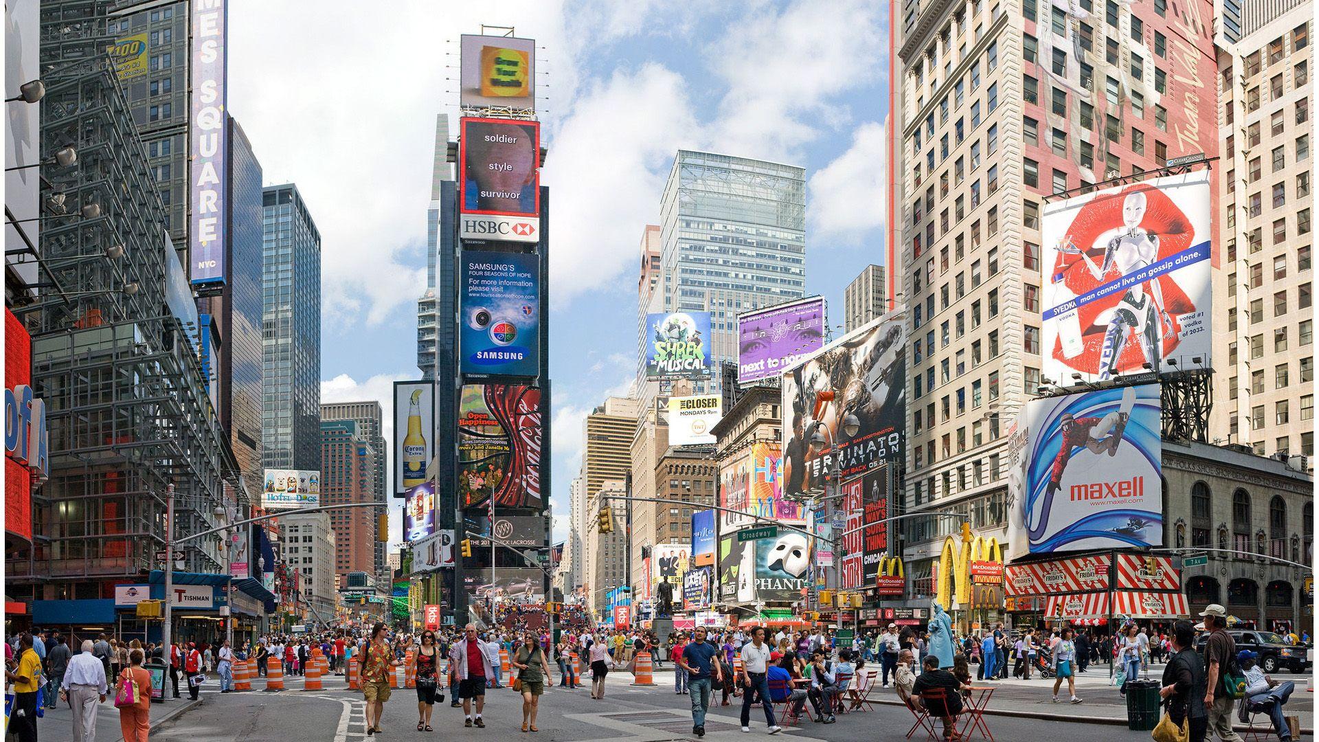 1920x1080 Cities Wallpaper : Arraymg York Times Square wallpaper 1920x1080