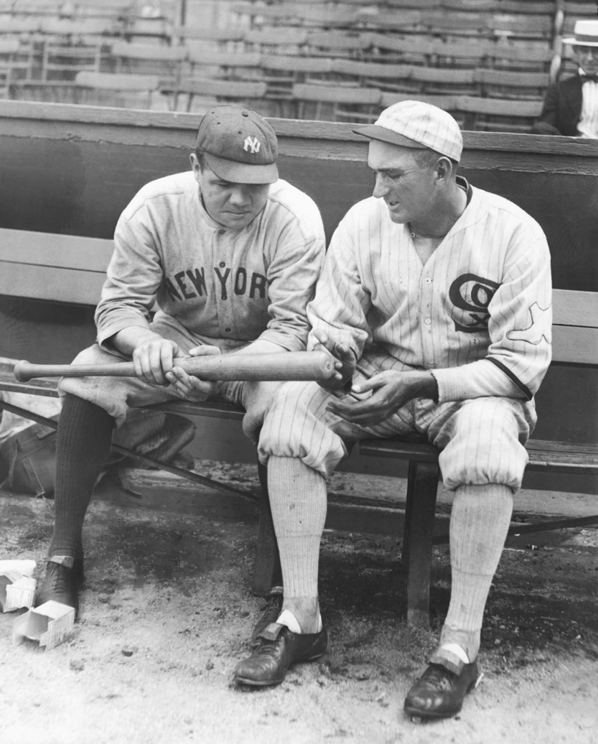 1200x1492 Babe Ruth and Shoeless