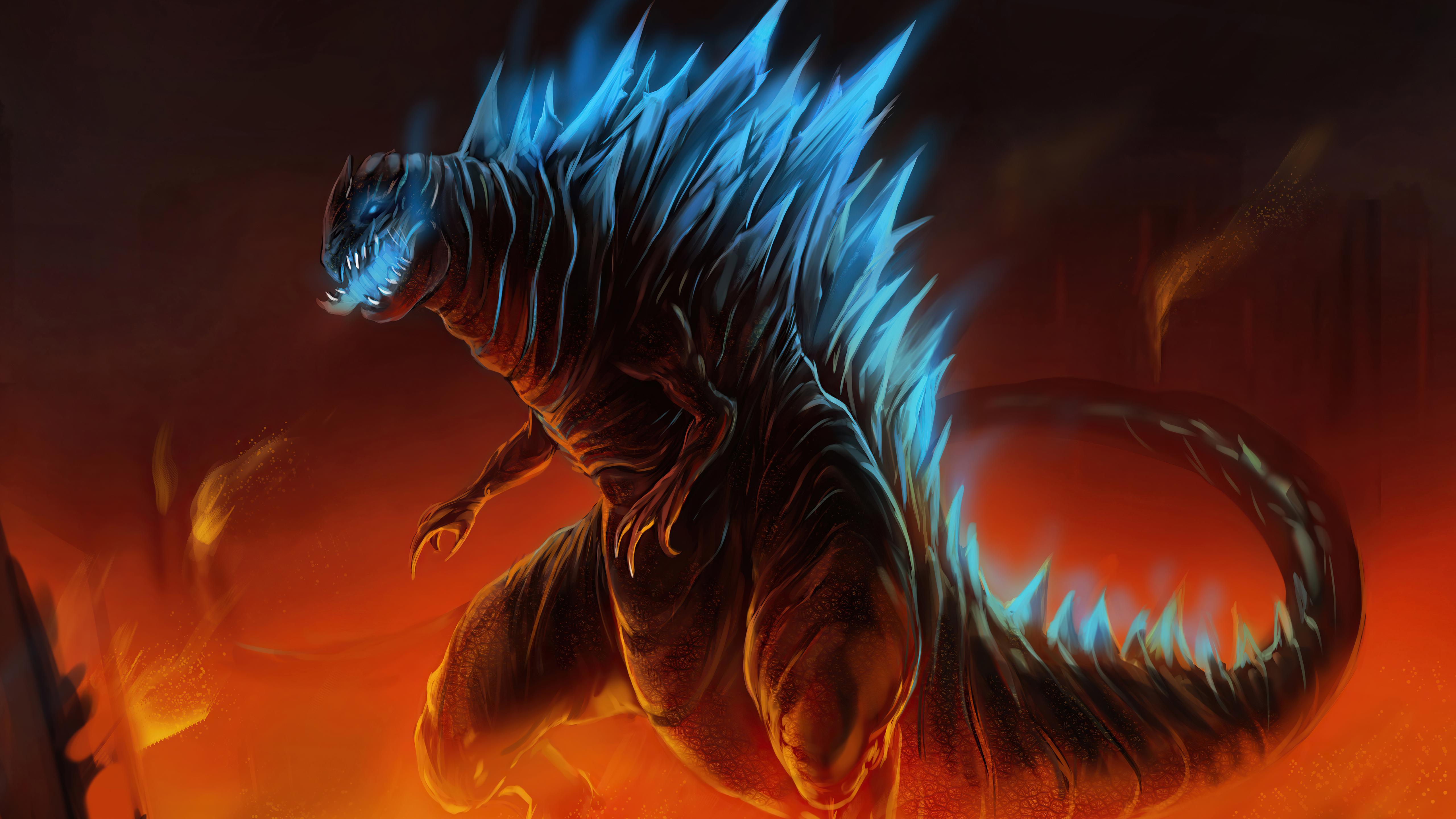 5120x2880 Godzilla Fire Escape 5k, HD Movies, 4k Wallpaper, Image, Background, Photo and Picture