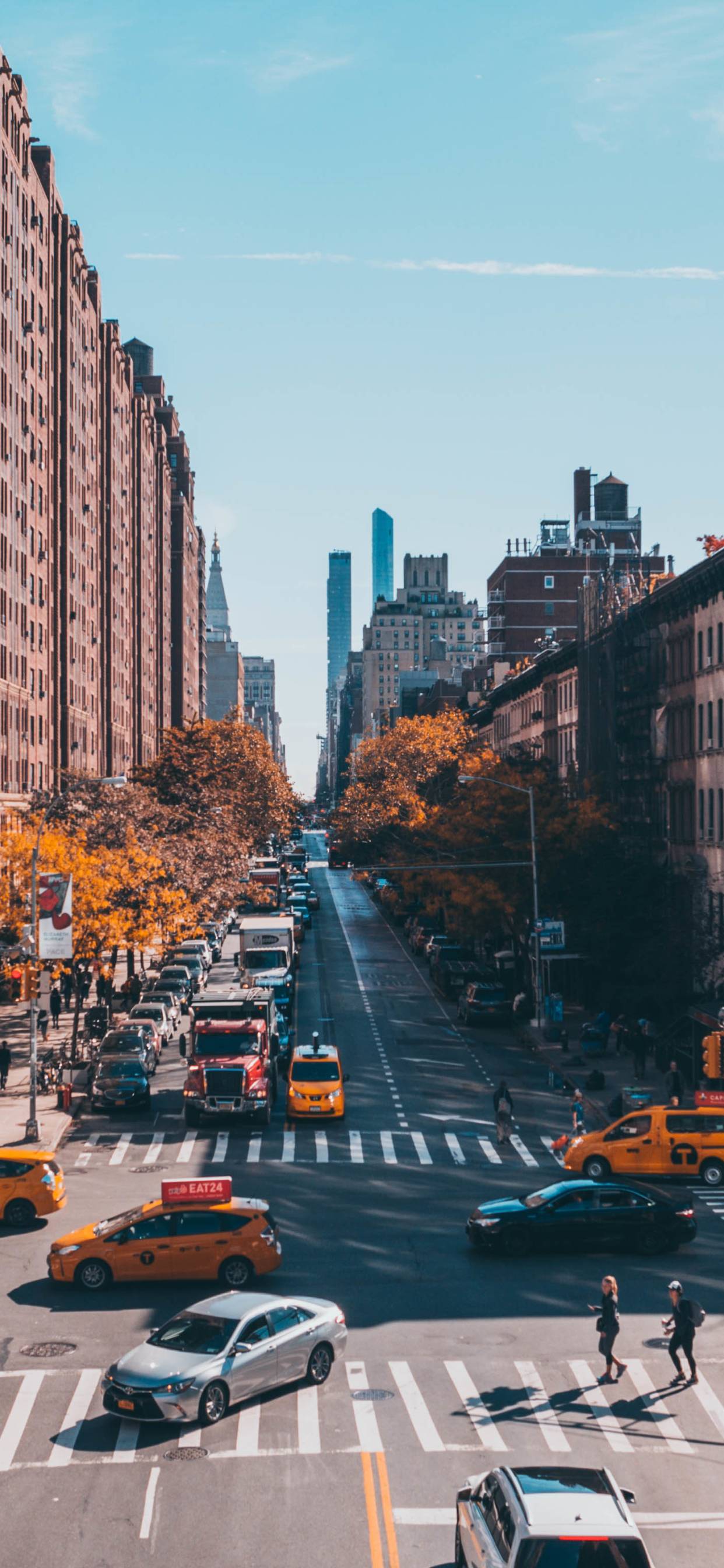 1242x2688 New York City Street Photography iPhone XS MAX Wallpaper, HD City 4K Wallpaper, Image, Photo and Background