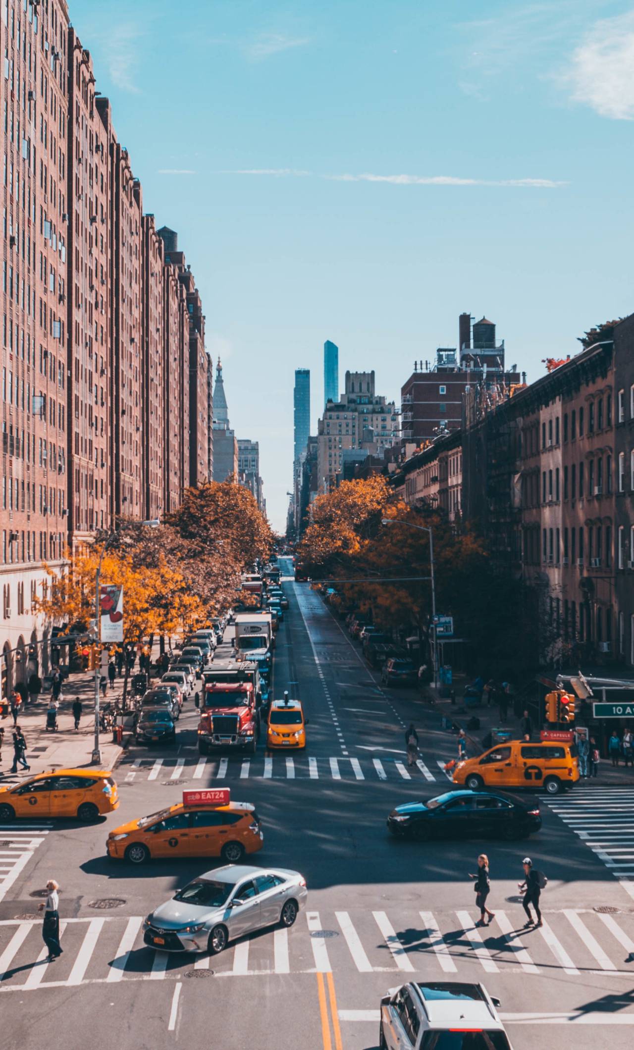 1280x2120 New York City Street Photography iPhone 6 plus Wallpaper, HD City 4K Wallpaper, Image, Photo and Background