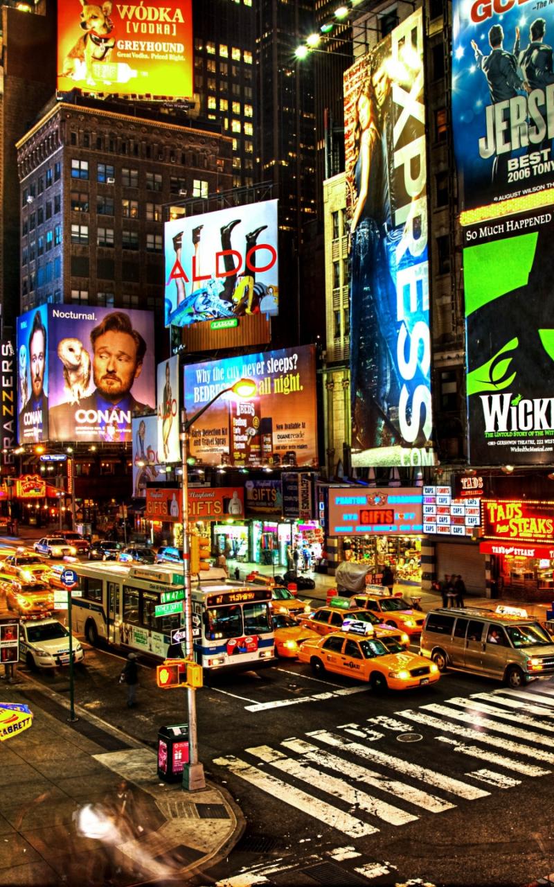 800x1280 Free download Street Advertising In New York 4K HD Desktop Wallpaper for 4K [1920x1440] for your Desktop, Mobile & Tablet. Explore New York Street Wallpaper. New York Street Wallpaper