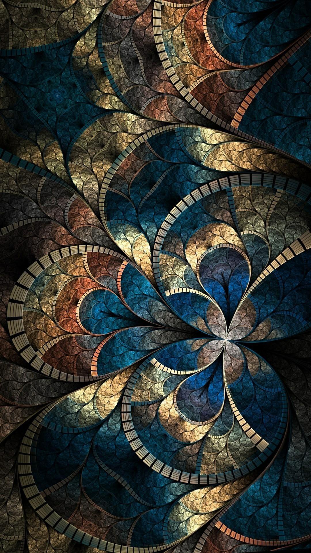 1080x1920 gold. Mandala wallpaper, iPhone wallpaper tumblr aesthetic, Abstract