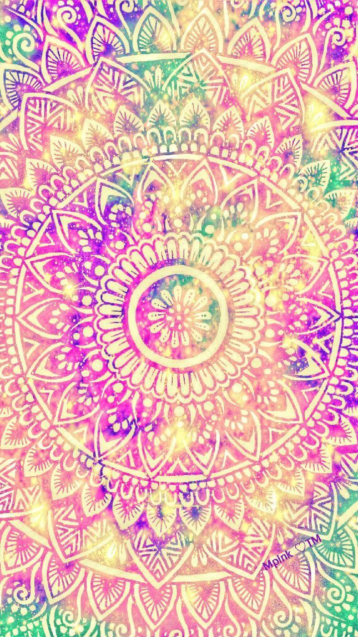 719x1280 Golden Mandala Galaxy Wallpaper #androidwallpaper #iphonewallpaper # wallpaper #galaxy #sparkle #glitter #loc. Galaxy wallpaper, Trendy wallpaper, iPhone wallpaper