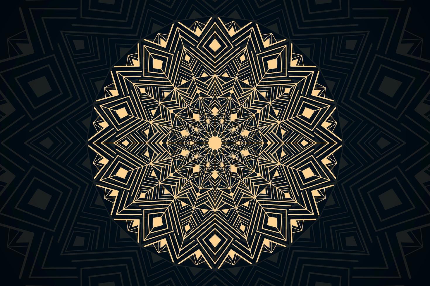 1470x980 Wallpaper with golden luxury mandala theme