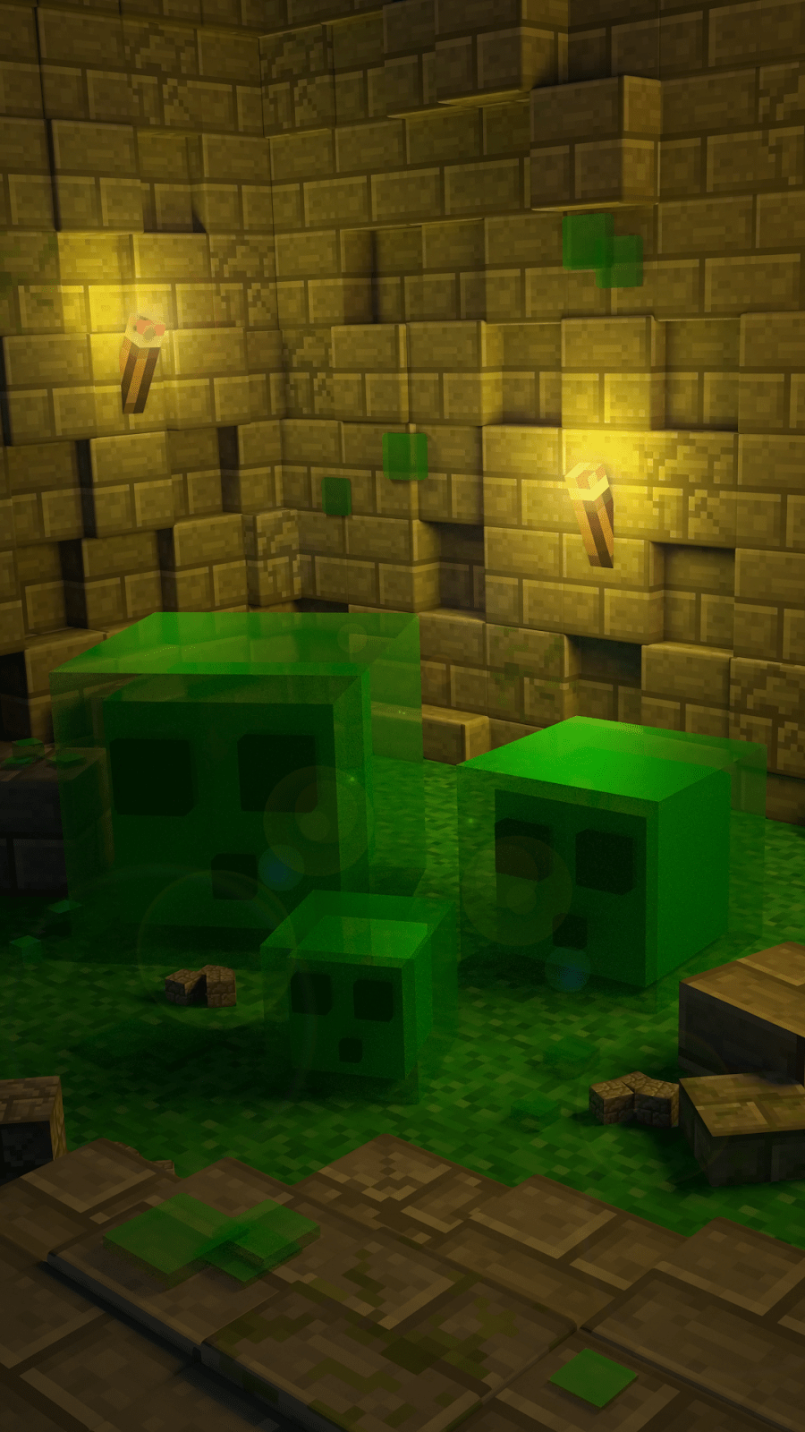 900x1600 Minecraft Game Mobile Wallpaper , Slime , blender. Minecraft wallpaper, Mobile wallpaper, Minecraft games