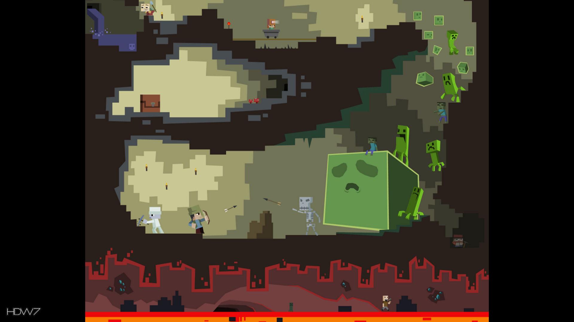 1920x1080 Minecraft Slime Tunnel Widescreen HD Wallpaper The Fuck Craft