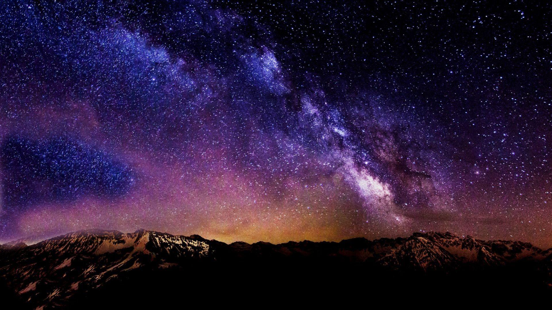 1920x1080 Night Tea Wallpaper New Beautiful Night Sky with Stars and Moon