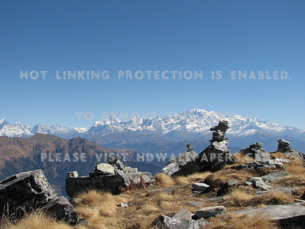 1024x768 mountains india nanda devi nature