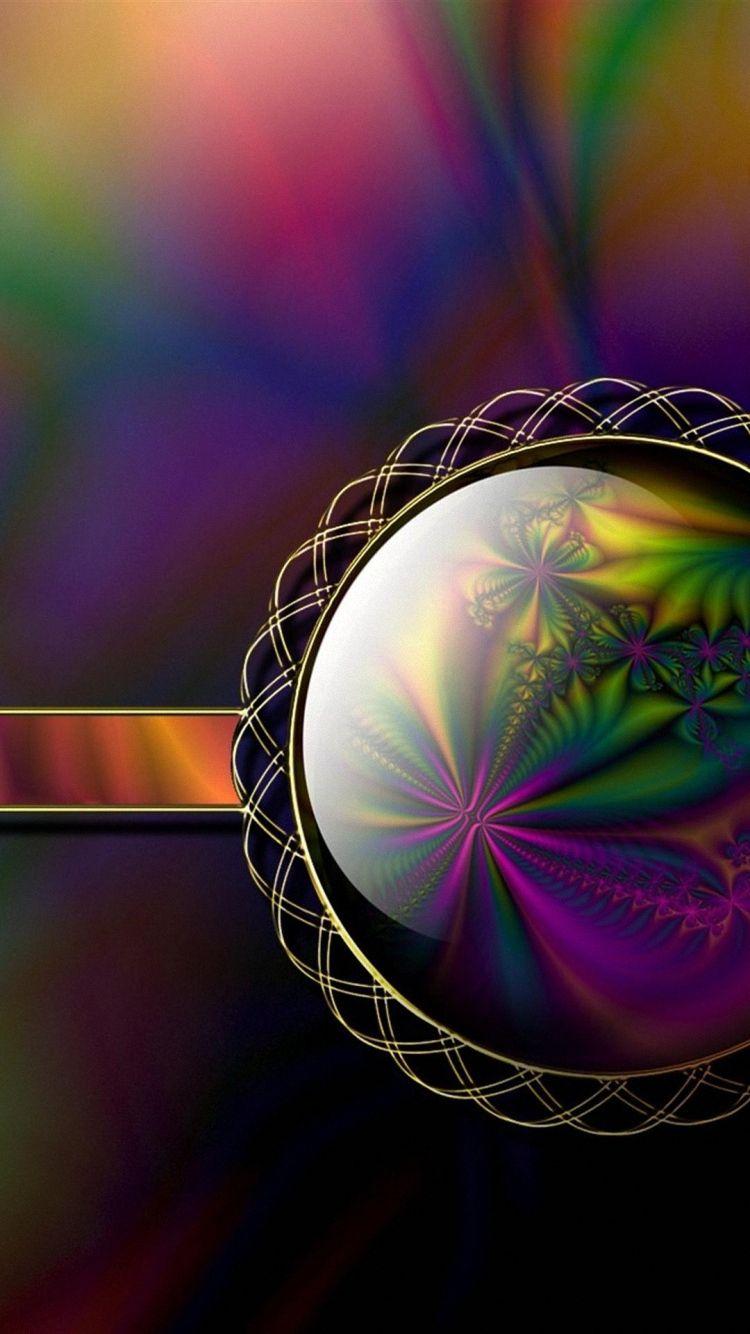 750x1334 HD Abstract Fractals Background Download For iPhone 6 750x1334