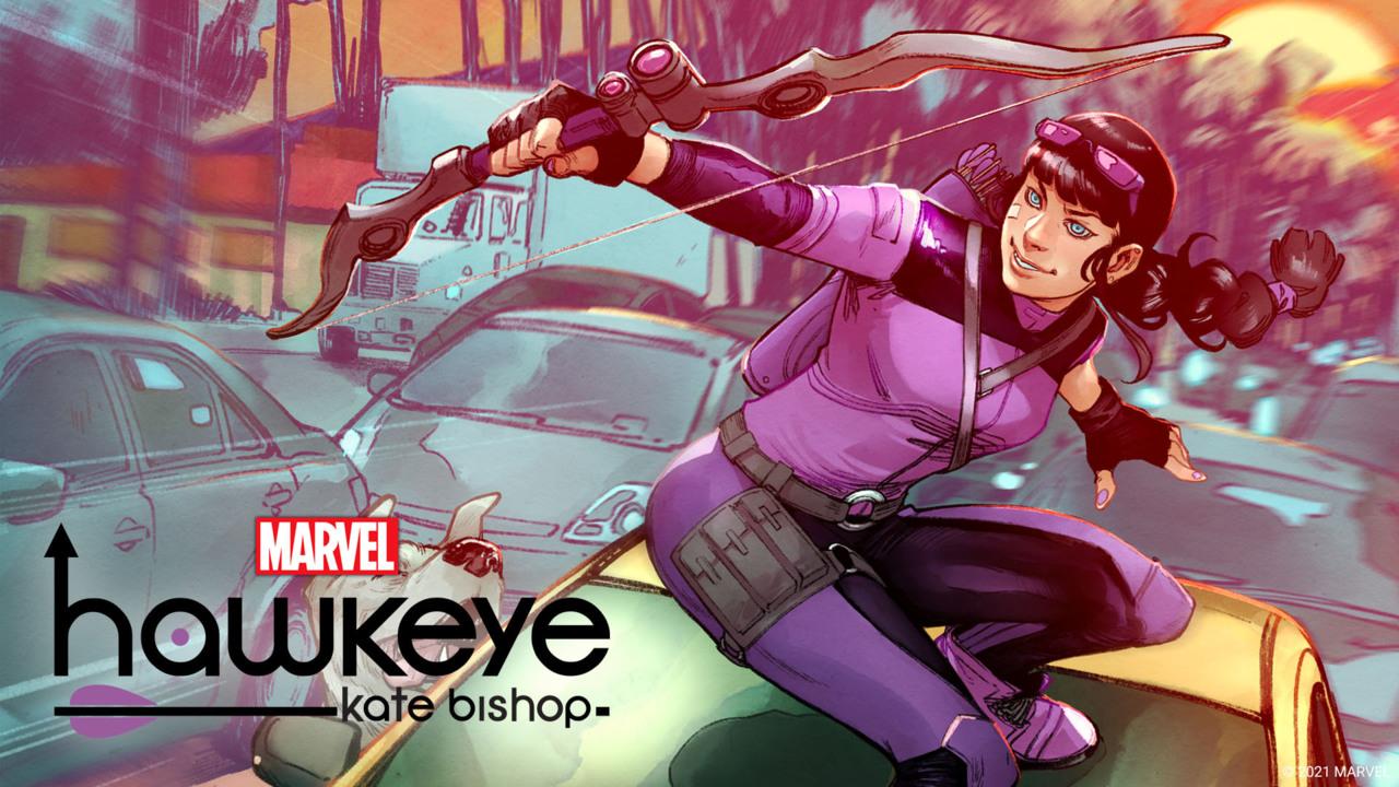 1280x720 HAWKEYE: KATE BISHOP. Marvel Comics. Trailers & Extras