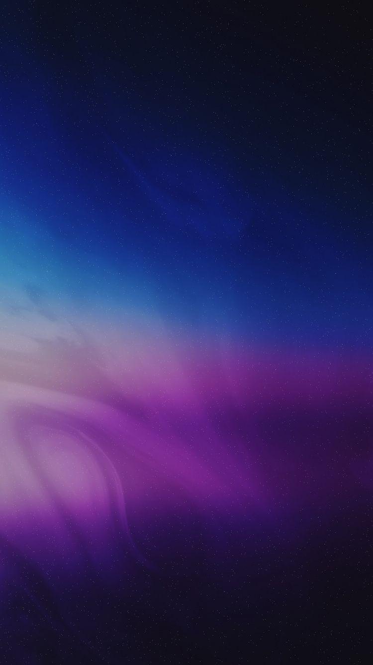750x1334 Download 750x1334 wallpaper dust, colorful, blue and purple gradient