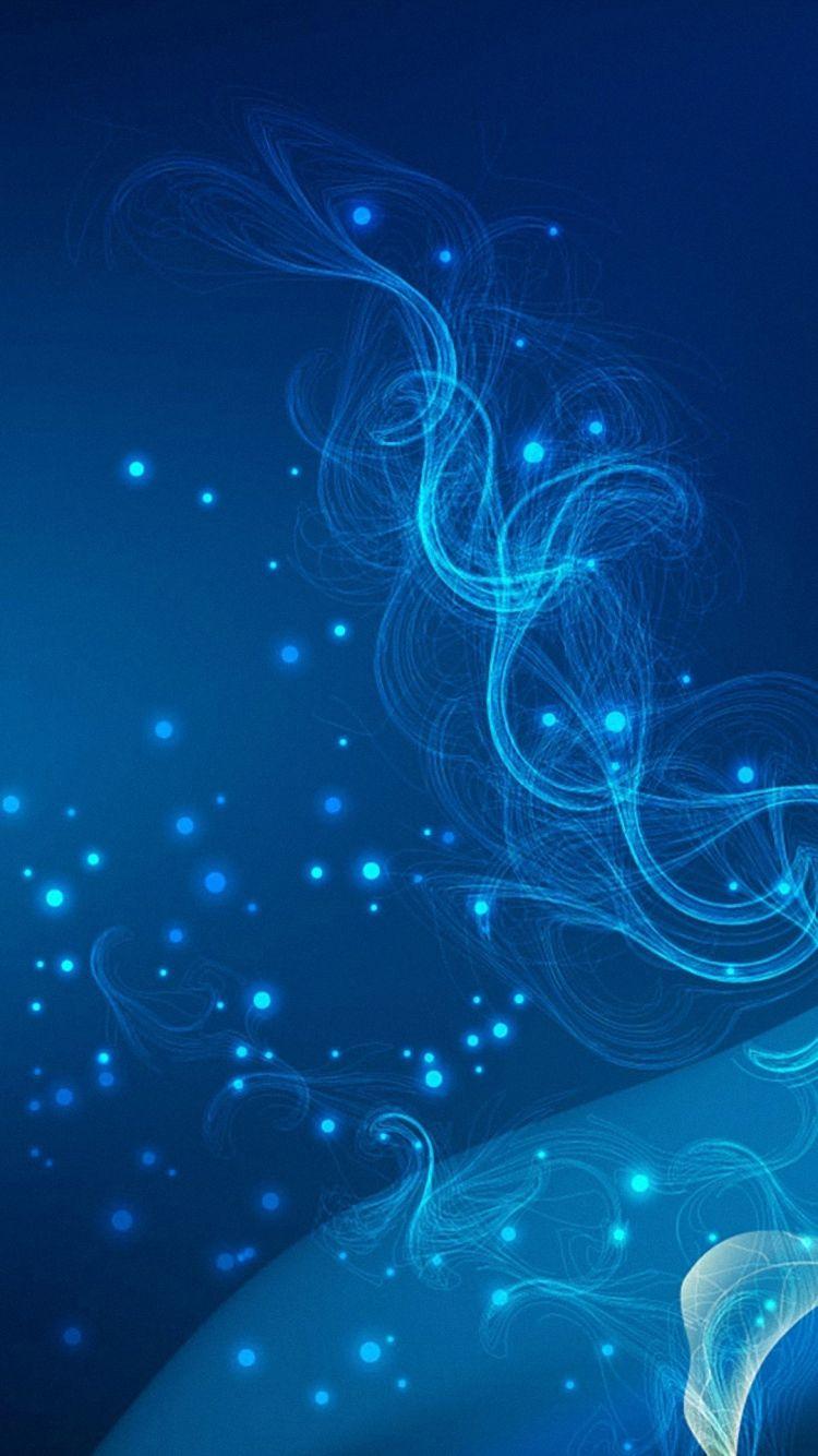 750x1334 Free Abstract Blue iPhone 6 HD Wallpaper 750x1334 iPhone 6 Wallpaper