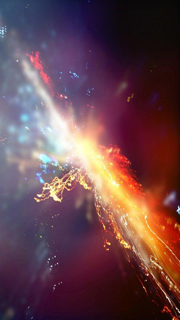 750x1334 Wallpaper iPhone 6 Fire In Space 4 7 Inches x 1334