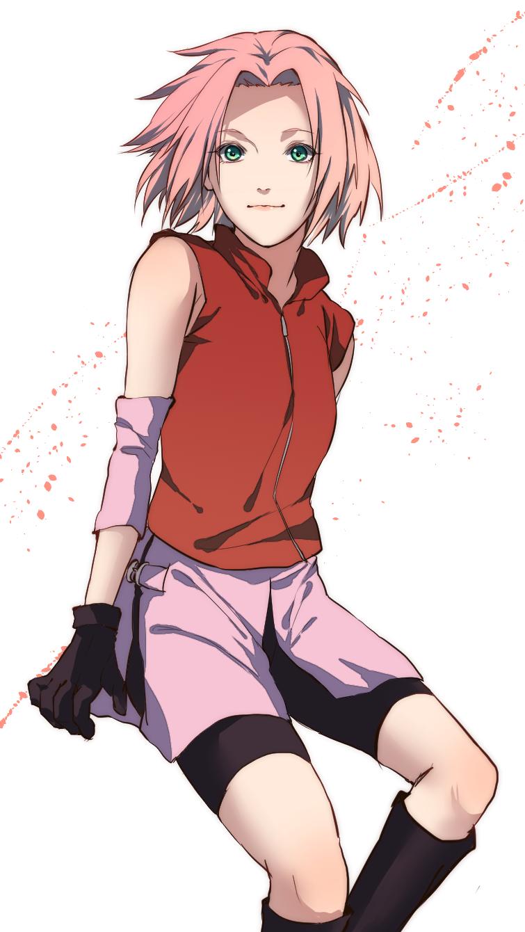 755x1340 Haruno Sakura (Sakura Haruno) Wallpaper Anime Image Board