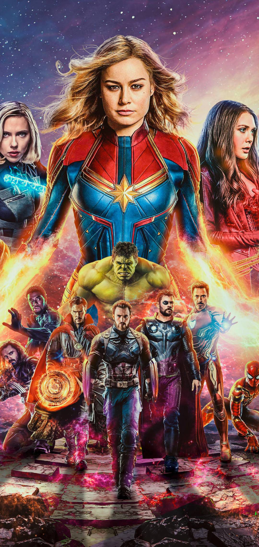1080x2280 Avengers Wallpaper Best 65 Avengers Background Download