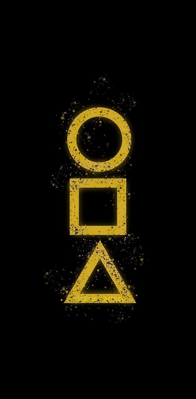 630x1280 Squid Game Symbol 1 wallpaper