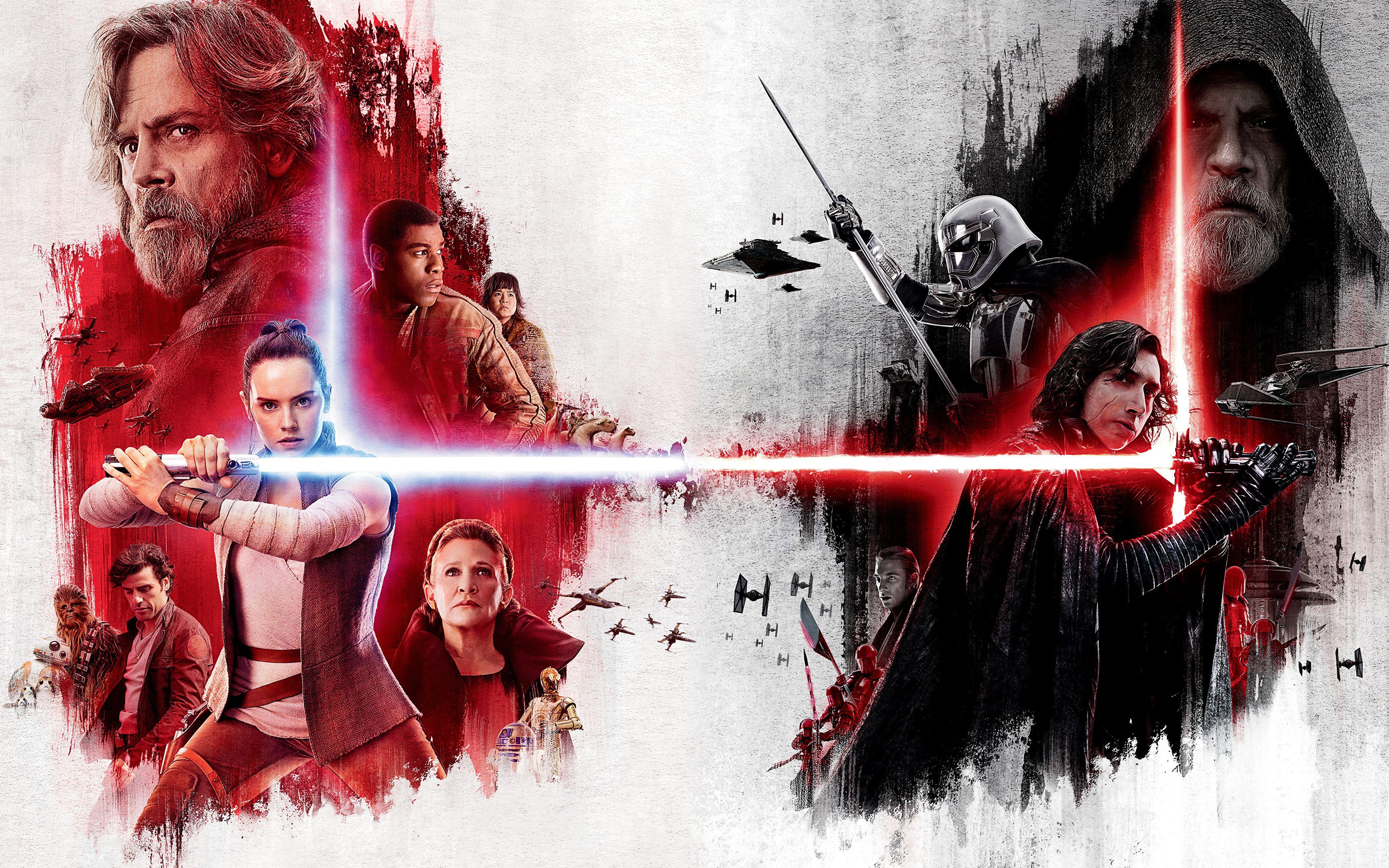 3840x2400 Image Star Wars: The Last Jedi Daisy Ridley Warriors 3840x2400