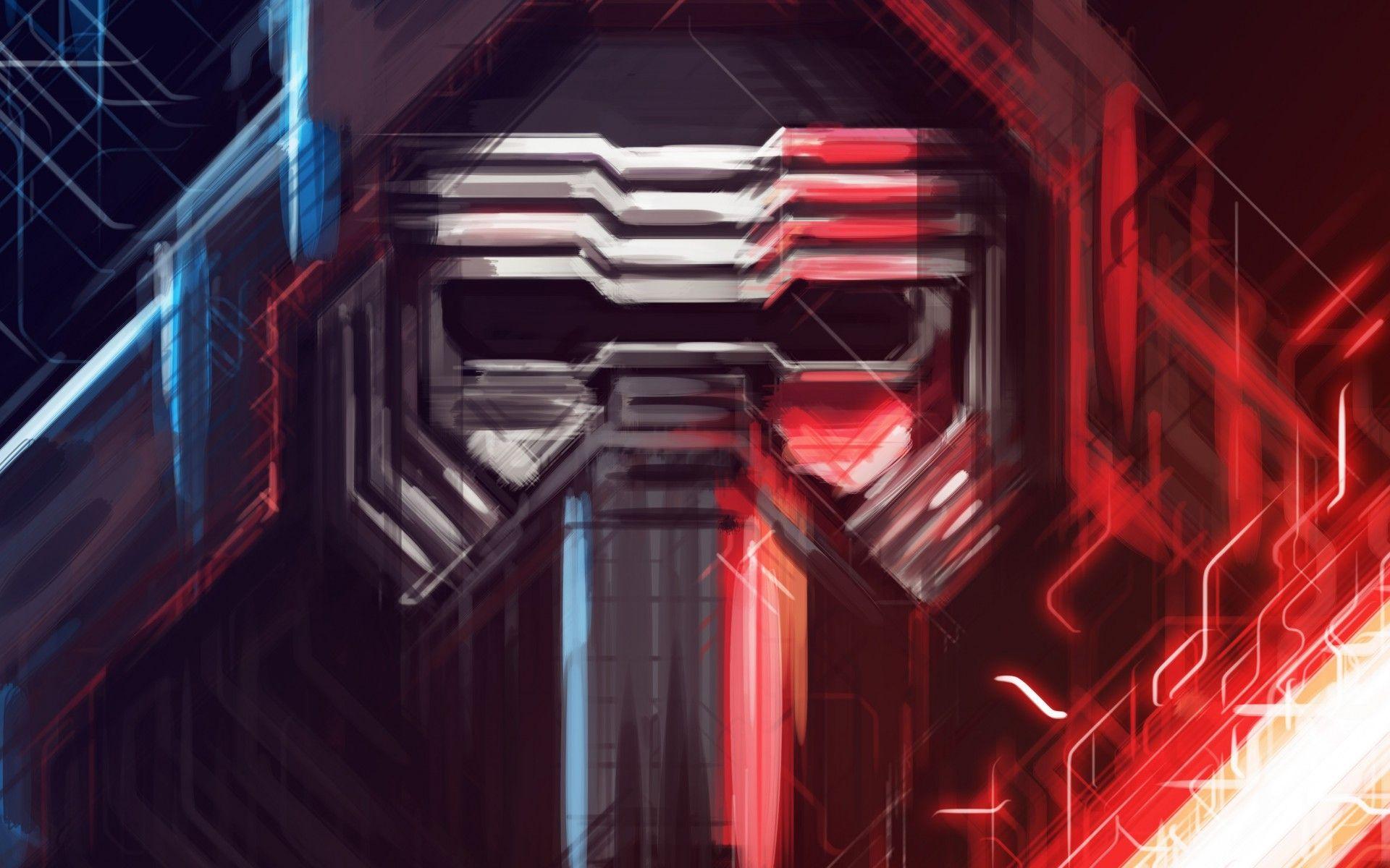 1920x1200 Wallpaper Kylo Ren, Star Wars, Fan art, 4K, Creative Graphics / Most