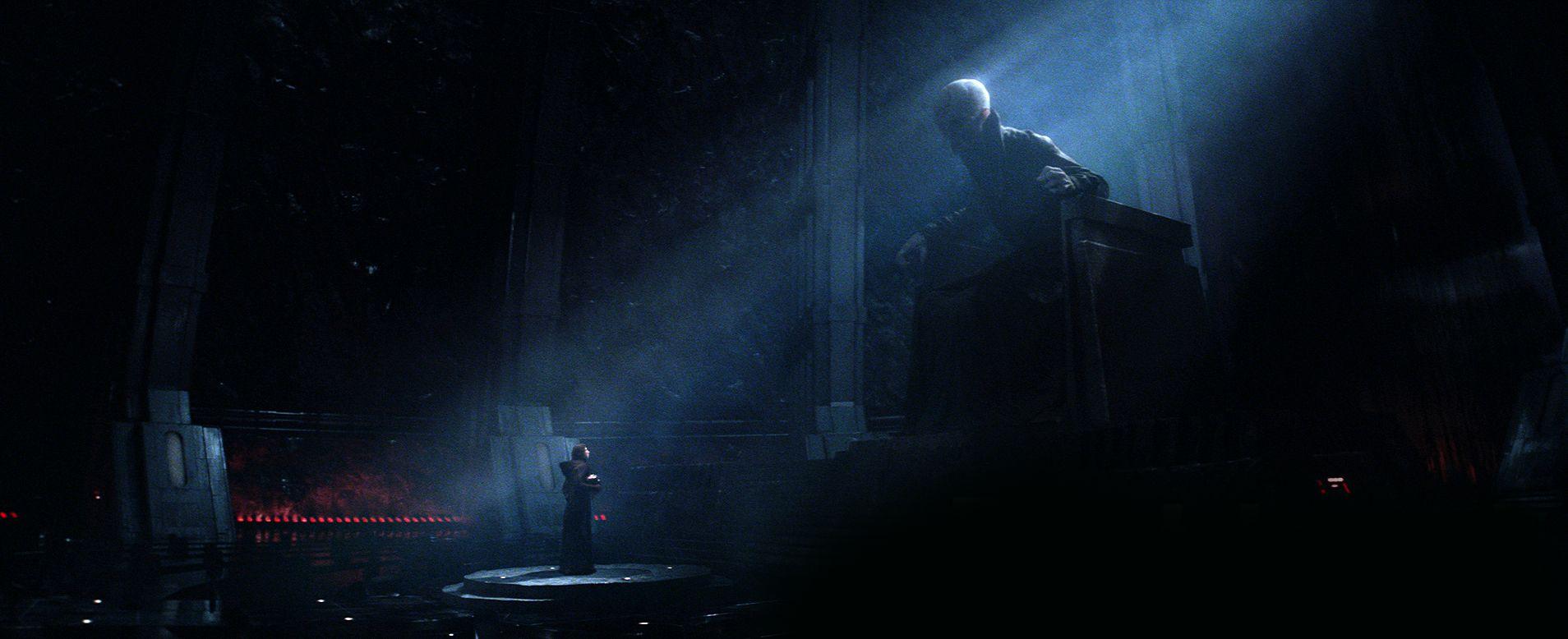 1908x778 Supreme Leader Snoke and Kylo Ren Ben Solo Star Wars The Force