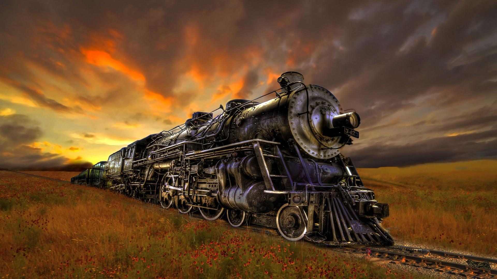 1920x1080 Custom HD 48 Free Train Wallpaper Collection