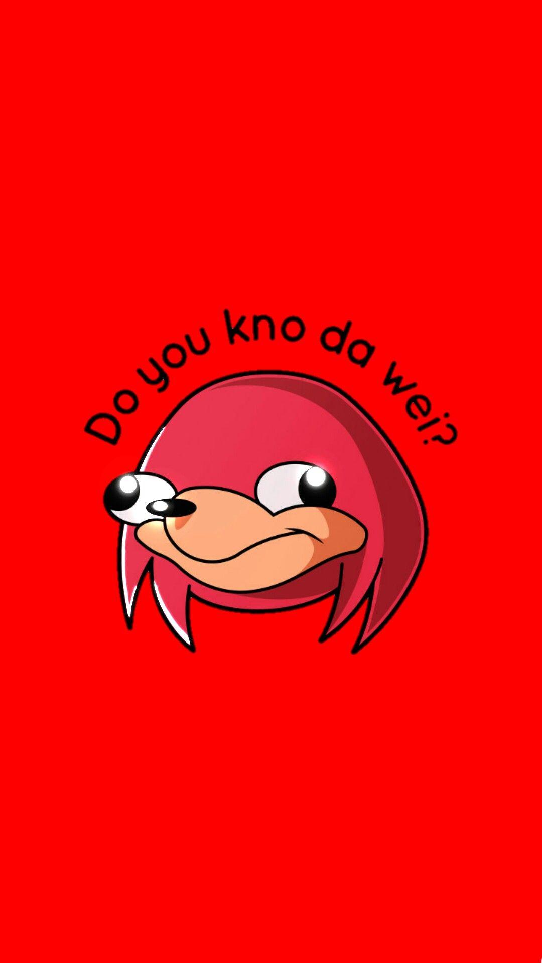 1080x1920 Uganda Nuckles Wallpaper. Scifi fantasy art, Sonic funny, Sonic fan art