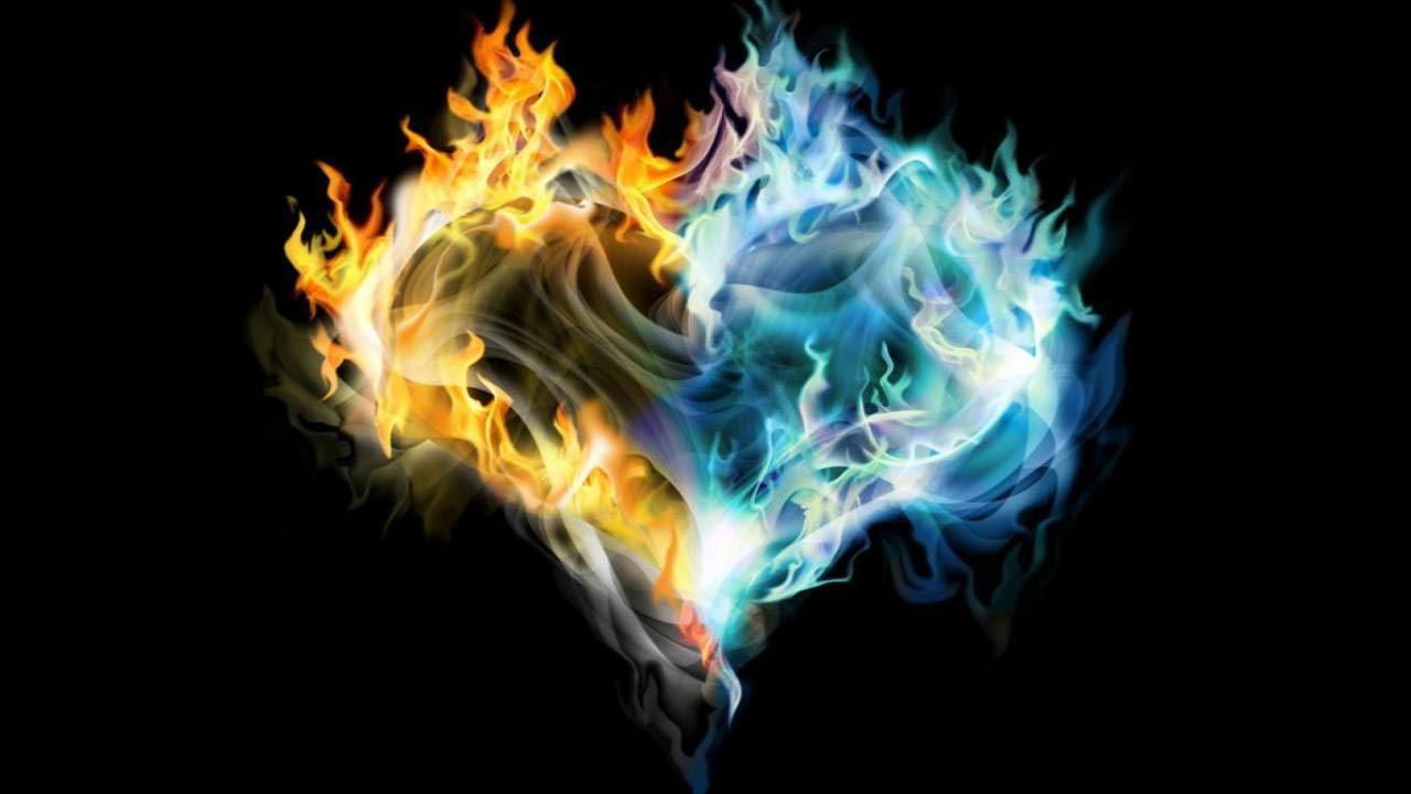 1280x720 Have You Reunited With Your Twin Flame?. Fire heart, Flame art, Fire