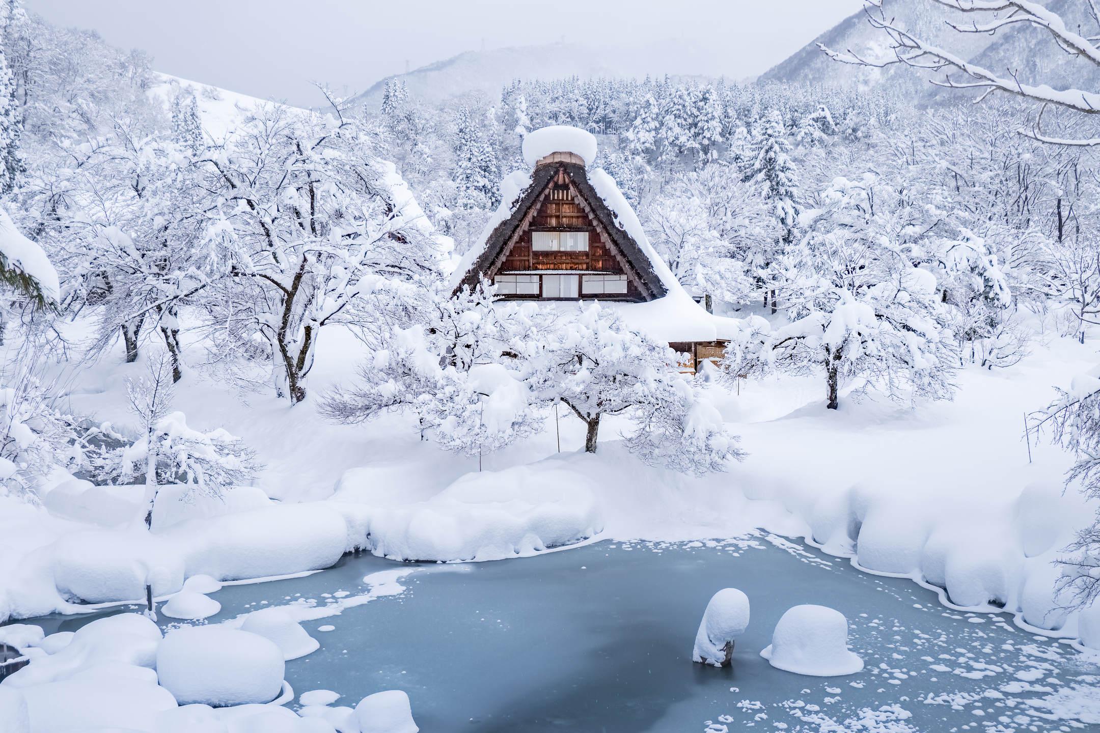 2160x1440 Winter Snow HD Wallpaper