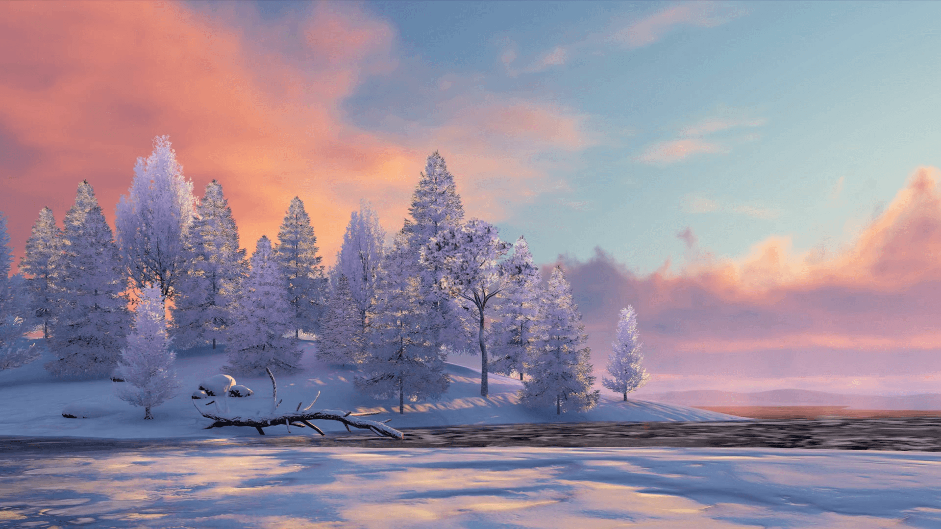 1920x1080 Peaceful Winter Scenes Wallpaper, HD Peaceful Winter Scenes Background
