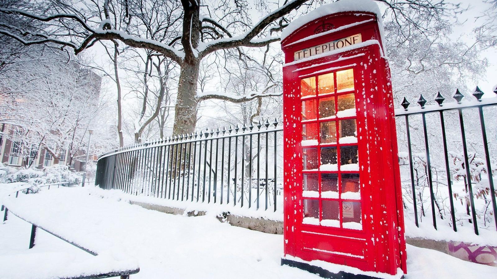 1600x900 Winter Snow Scenes Wallpaper