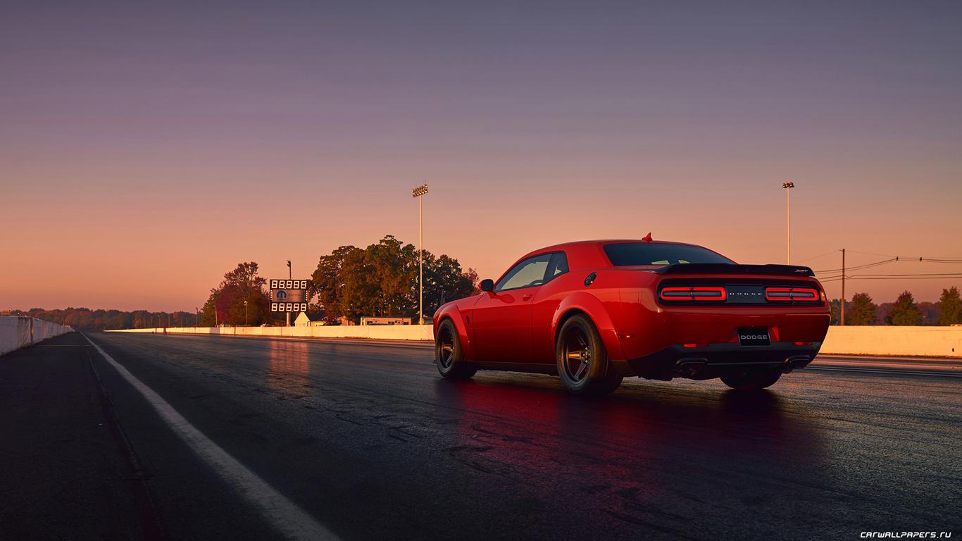 1366x768 1366x768 dodge challenger srt demon wallpaper for computer