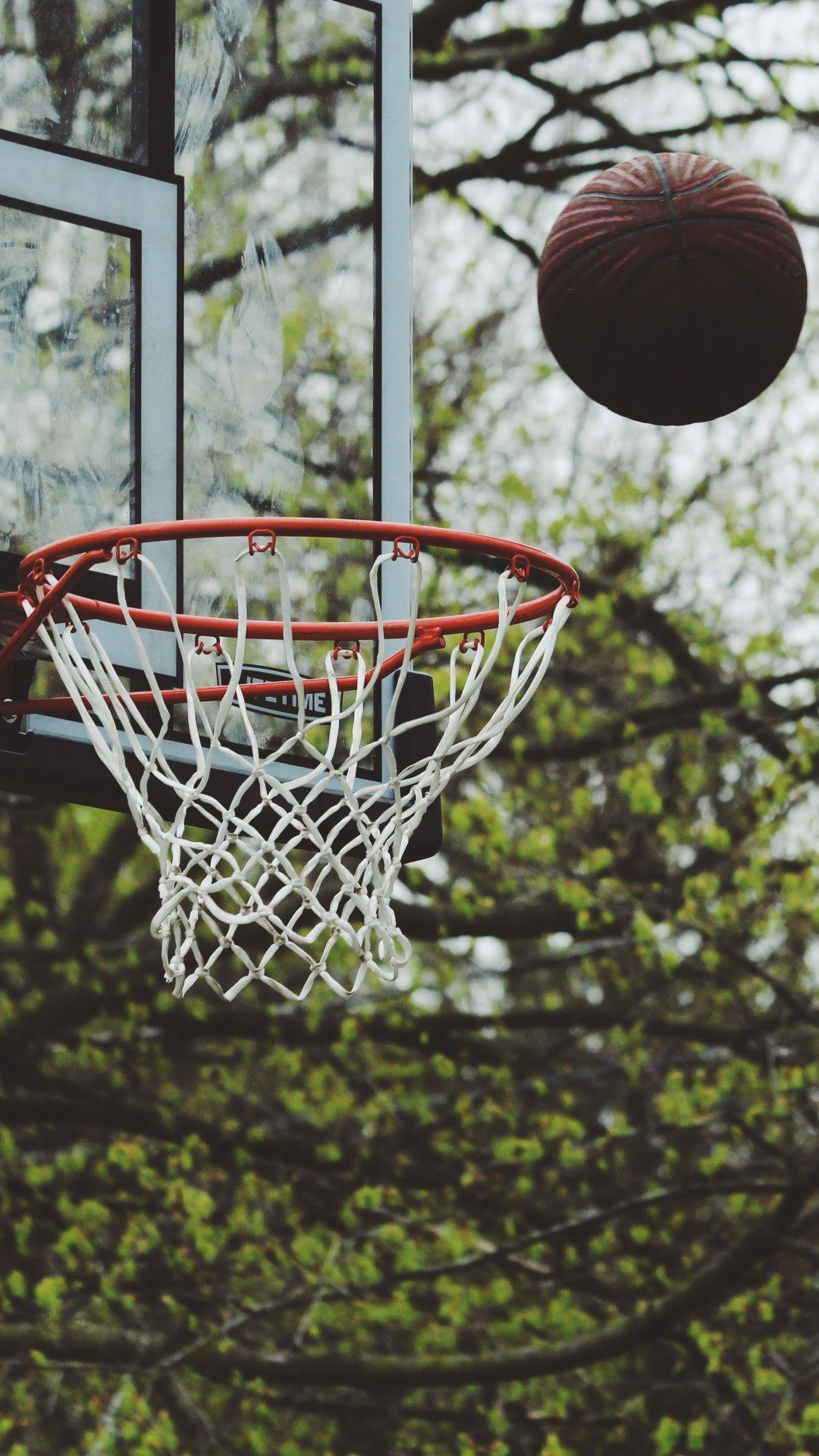 1080x1920 Wallpaper ball, Streetball, basketball moves, tree, Basketball court. Basketball wallpaper, Basketball moves, Basketball backboard