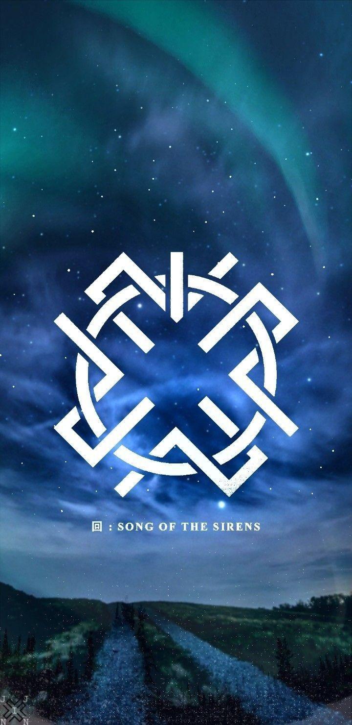 720x1480 Gfriend 回 : SONG OF THE SIRENS Logo Phone Wallpaper #回_Song_of_the_Sirens # GFRIEND Fondos de pantalla Wallpaper. Wallpaper ponsel, Gambar, Lirik