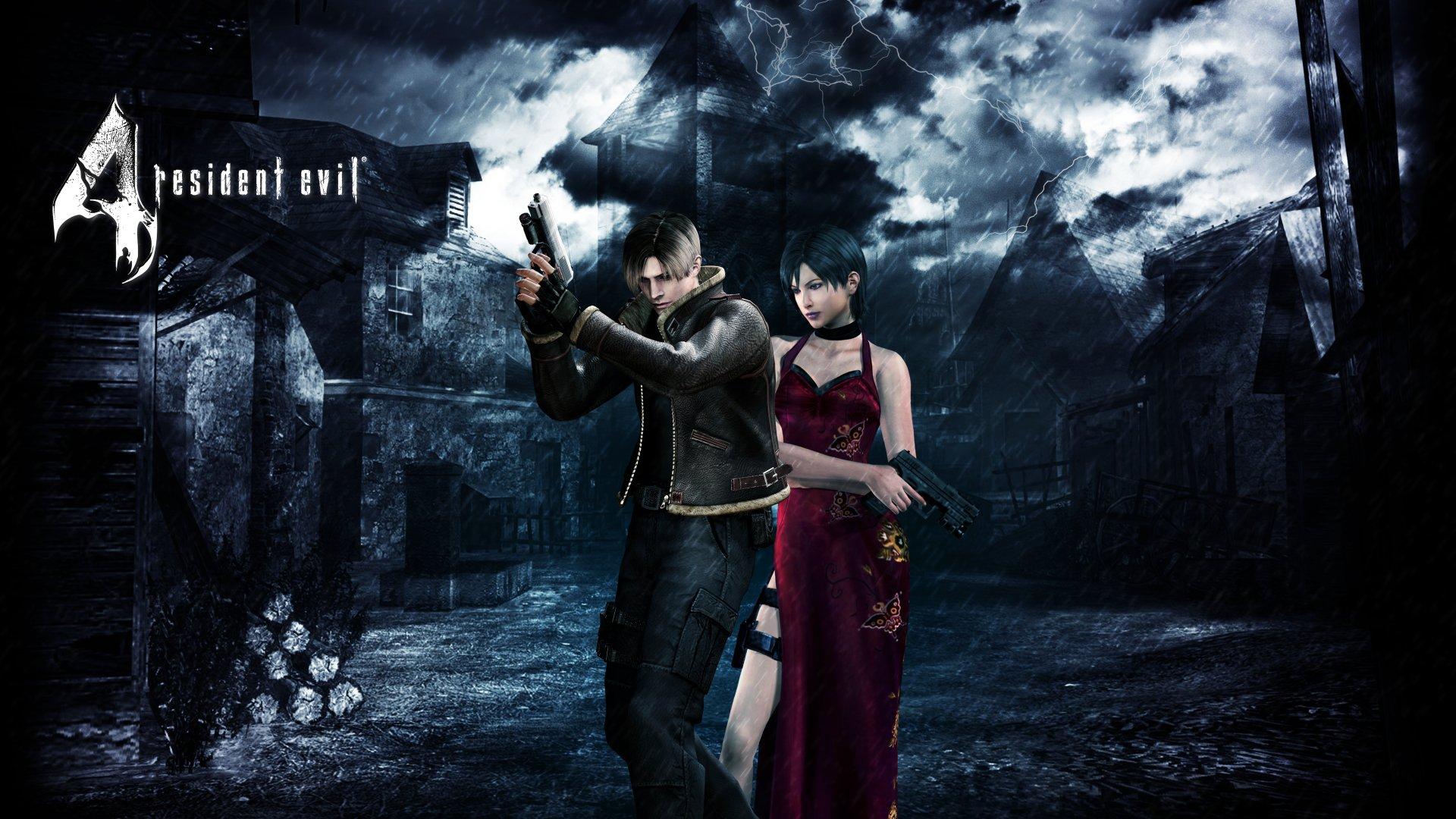 1920x1080 Resident Evil 4: Leon & Ada 4K Ultra HD Wallpaper