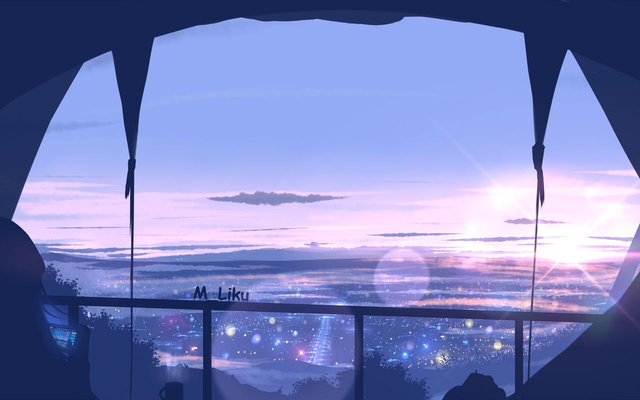 1280x800 23++ Anime Landscape Wallpaper 1280x800
