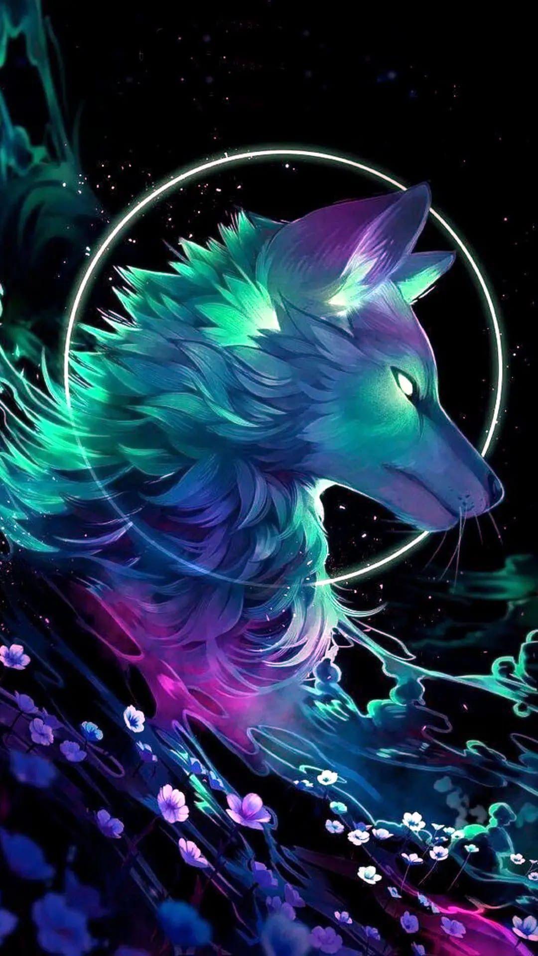 1080x1920 Phone background. Wolves wallpaper background, Anime, Wallpaper