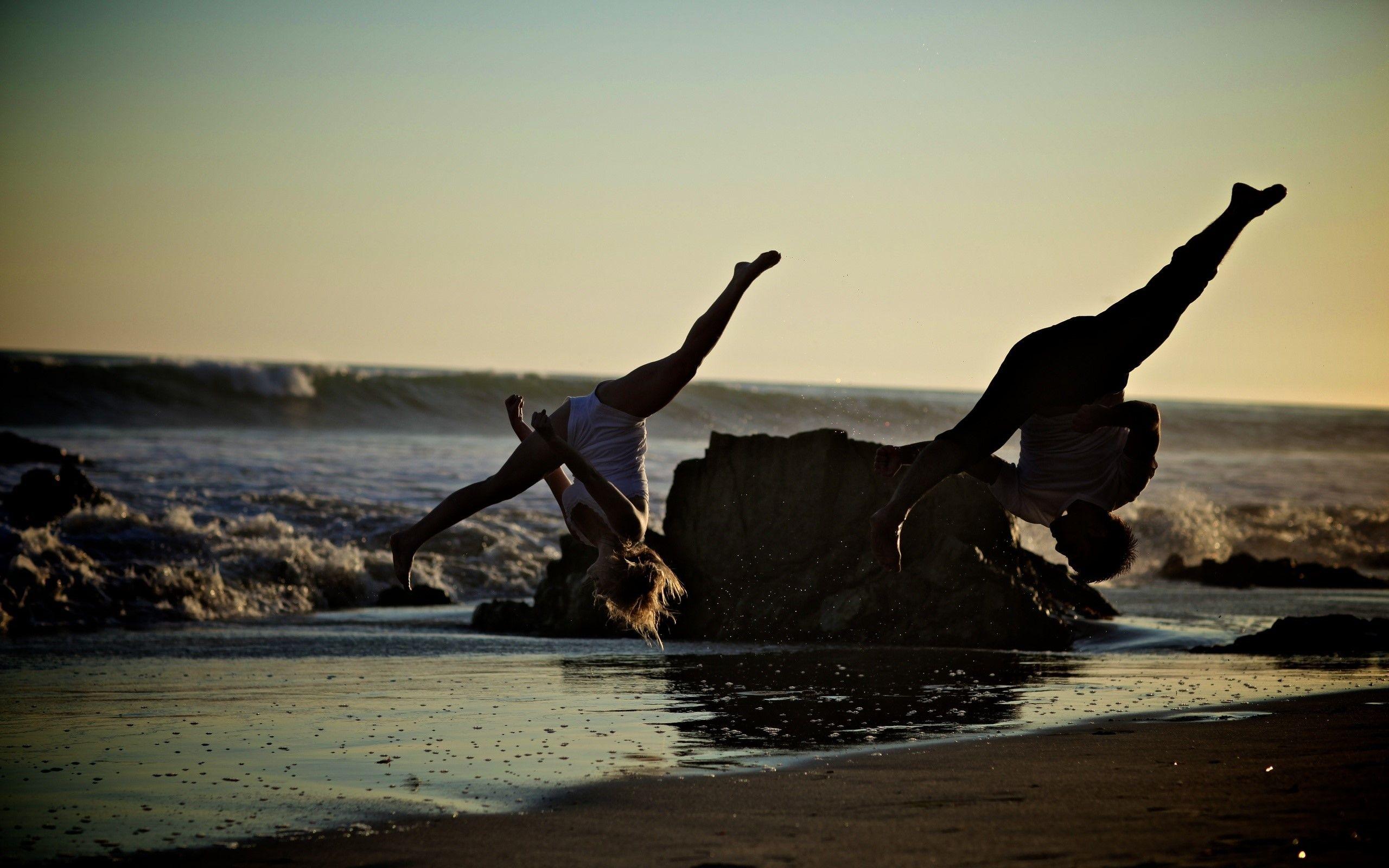 2560x1600 Karate Boy and Girl Motivation. I HD Image
