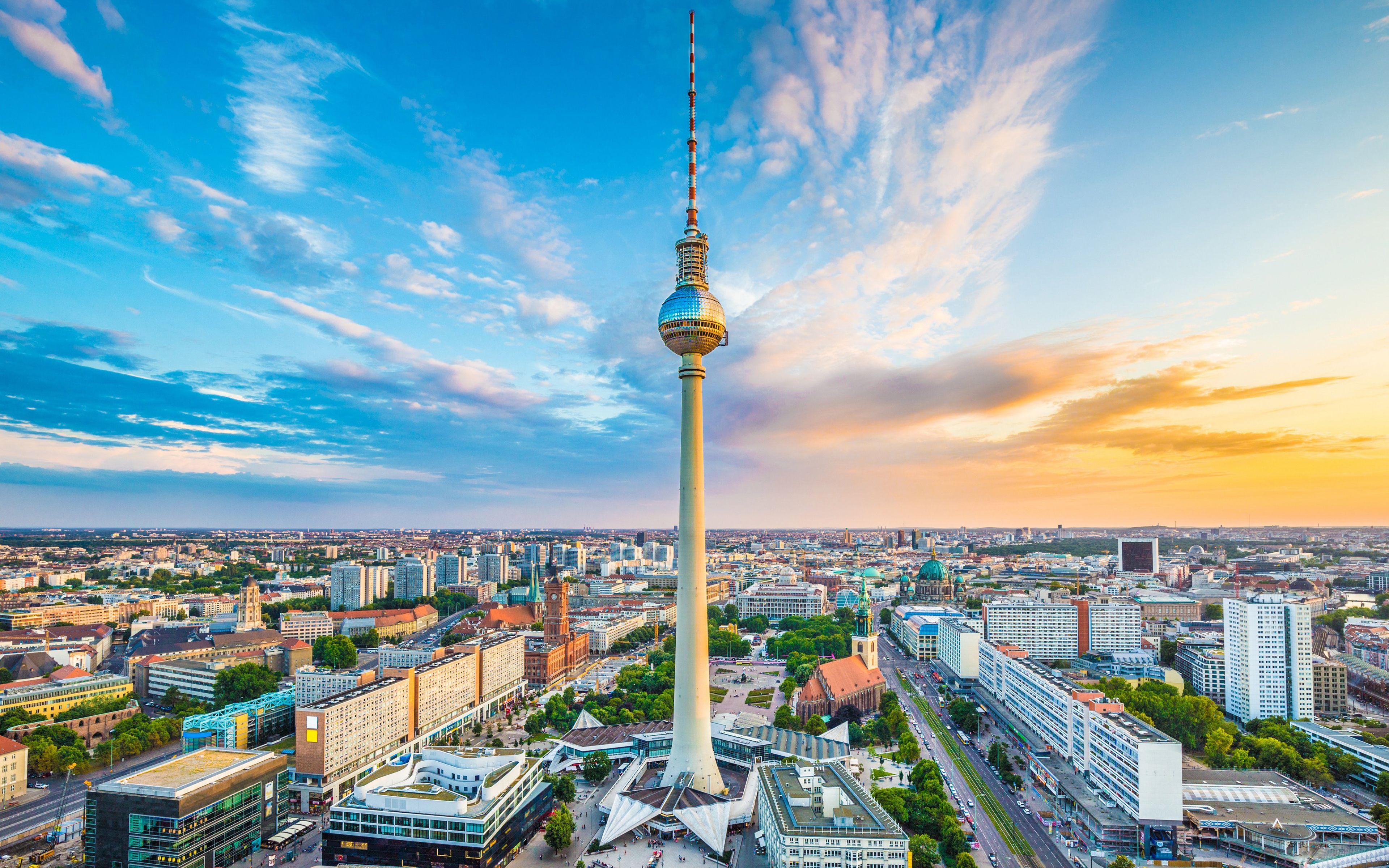 Berlin, Tyskland - Europas största städer
