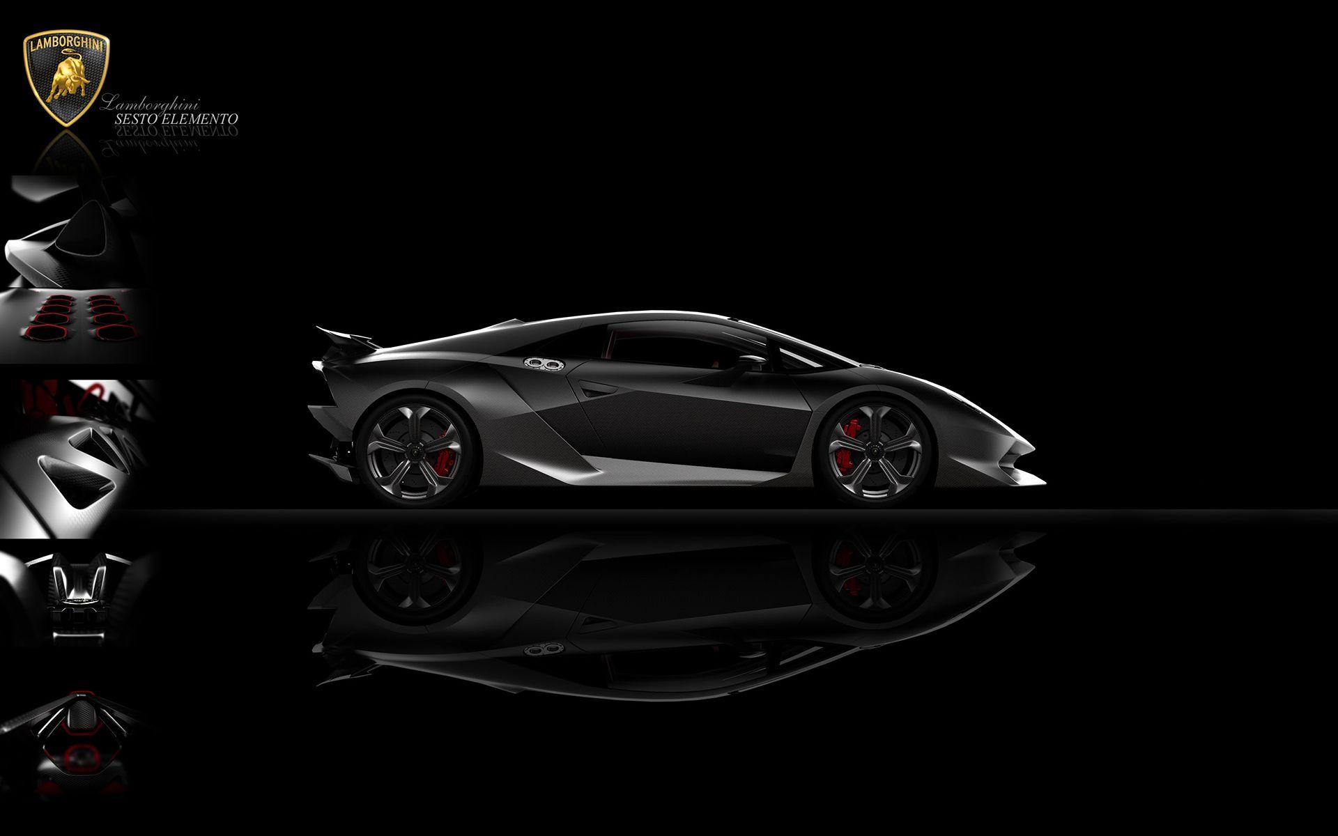 1920x1200 car, Lamborghini, Lamborghini Sesto Elemento Wallpaper HD